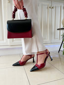 Sorento 'Key Largo' Ruby T-Bar Stiletto