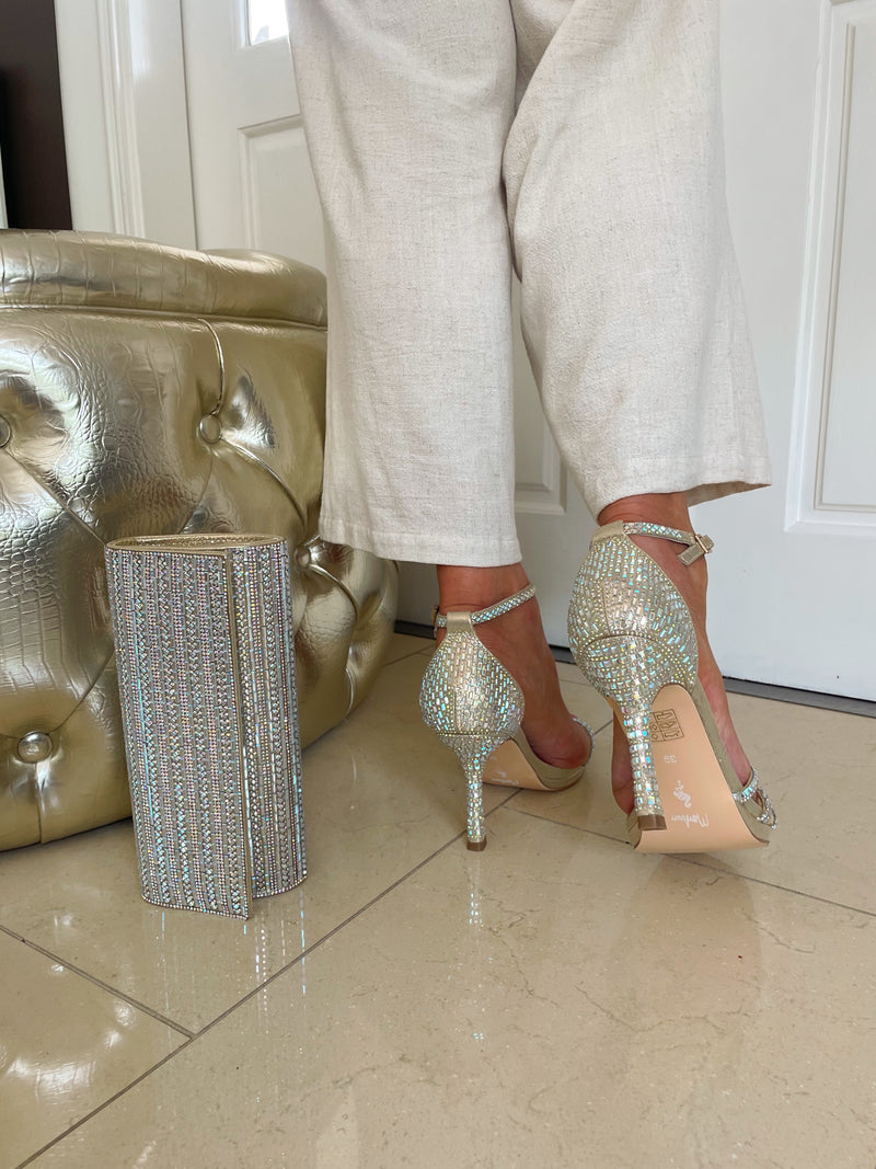 Menbur Gold Clutch Bag 85599 - Main Image