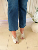 Kate Appleby 'Malpas' V-Cut Sling Backs - Gold Shimmer