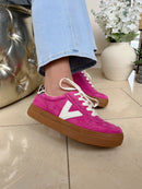 Drilleys "Eighty" Hot Leopard Trainer - Magenta
