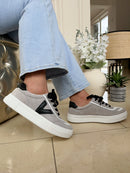 Drilleys "Eighty" Mist Trainer Grey