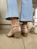 XTI Beige Ankle Boot 145265