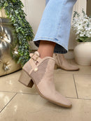 XTI Beige Ankle Boot 145265