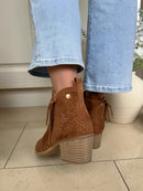 XTI Camel Ankle Boot 145327 - Tan