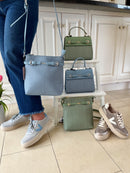 Hampten Rose Crossbody Bag - Blue 18H1631