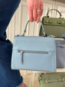 Hampten Rose Small Tote Bag - Blue 18H1630