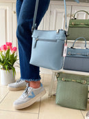 Hampten Rose Crossbody Bag - Blue 18H1631