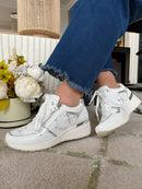 Redz White Wedge Trainers - 6G596W-V375