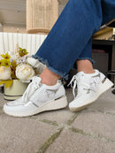 Redz White Wedge Trainers - 6G596W-V375