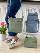 Hampten Rose Crossbody Bag - Green 18H1631
