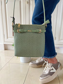Hampten Rose Crossbody Bag - Green 18H1631
