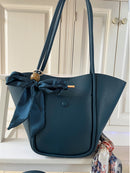 Gionni Bow Charm Shopper Bag - 11G2838 Navy