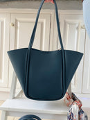 Gionni Bow Charm Shopper Bag - 11G2838 Navy