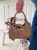 Gionni Bow Charm Mini Bag - 11G2838 Warm Taupe