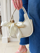 Gionni Bow Charm Mini Bag - 11G2838 Cream