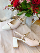 Kate Appleby 'Flowton' Cotton Candy Sling Back - Blush