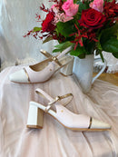 Kate Appleby 'Flowton' Cotton Candy Sling Back - Blush