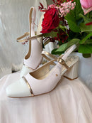 Kate Appleby 'Flowton' Cotton Candy Sling Back - Blush