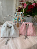 Kylie Pearl Bag - Pink Pearl