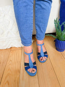 Marco Tozzi Blue Sandal 2-28304-46 885