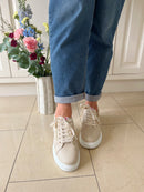 Heavenly Feet 'Shelby Stone' - Trainer Beige