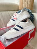 Drilleys 'Seventy Nine' Cadet Trainer - White & Navy