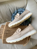 Heavenly Feet 'Ciara' Beige Loafer