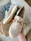 Heavenly Feet 'Ciara' Beige Loafer