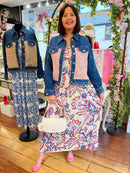 Kate Appleby Carlton Two Tone Sling Back - Pink & Orange