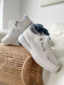 Heavenly Feet 'Mead' White Trainer