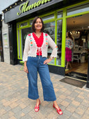 Croia Crochet Cardi - Cream