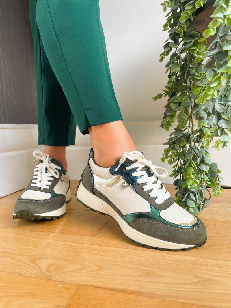 XTI Green Vegan Comfort Tech Trainers 142970