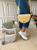 Hampten Tulip Moon Crossbody Bag - Lemon 18H1640