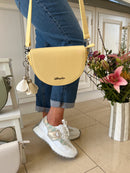 Hampten Tulip Moon Crossbody Bag - Lemon 18H1640