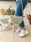 Hampten Tulip Moon Crossbody Bag - Green 18H1640
