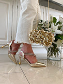 Kate Appleby "Calver" Gold Crackle Stiletto