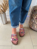 Heavenly Feet 'Jess' Fuchsia Slider