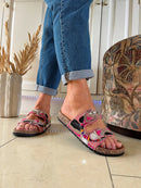 Heavenly Feet 'Jess' Fuchsia Slider