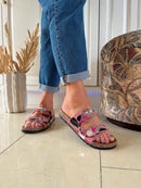 Heavenly Feet 'Jess' Fuchsia Slider