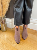 Kate Appleby 'Tynan' V-Cut Boot Dark Wicker - Taupe