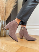 Kate Appleby 'Tynan' V-Cut Boot Dark Wicker - Taupe