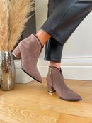 Kate Appleby 'Tynan' V-Cut Boot Dark Wicker - Taupe