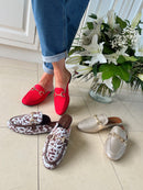 Marco Tozzi Cherry Red Mules