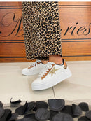 Abloom Glitter Star Trainer White 55-19