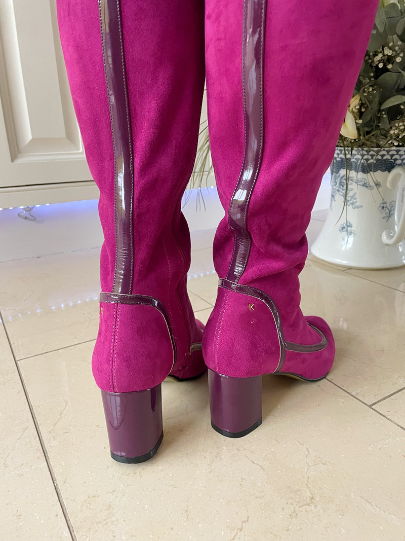 Kate Appleby "Lechlade Magenta" Long Boot