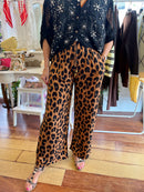 Kora Leopard Print Trousers