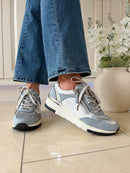 Sprox Blue & Silver Wide Fit Trainer 588242