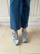 Sprox Blue & Silver Wide Fit Trainer 588242