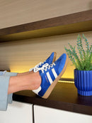 Drilleys "Ninety" Neon Blue Supernova Trainer