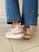 Sprox Gold & Pink Wide Fit Trainer 588271